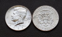 США 50 центов 2025 год. Кеннеди. UNC
