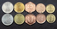 Мьянма (Бирма) набор 5 монеты 1975-1986г. ФАО Рис. UNC