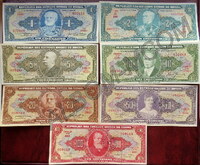 Бразилия 1 - 100 крузейро. 1954-1967 год. XF-UNC