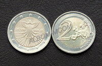 Литва 2 евро 2026 год. Энергетическая независимость. UNC